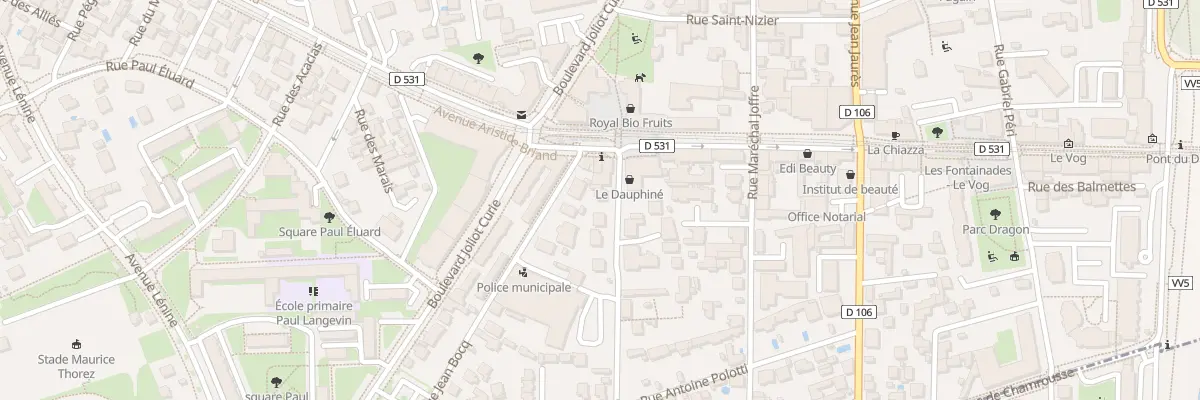 Plan du 21 Rue d’Alpignano à Fontaine