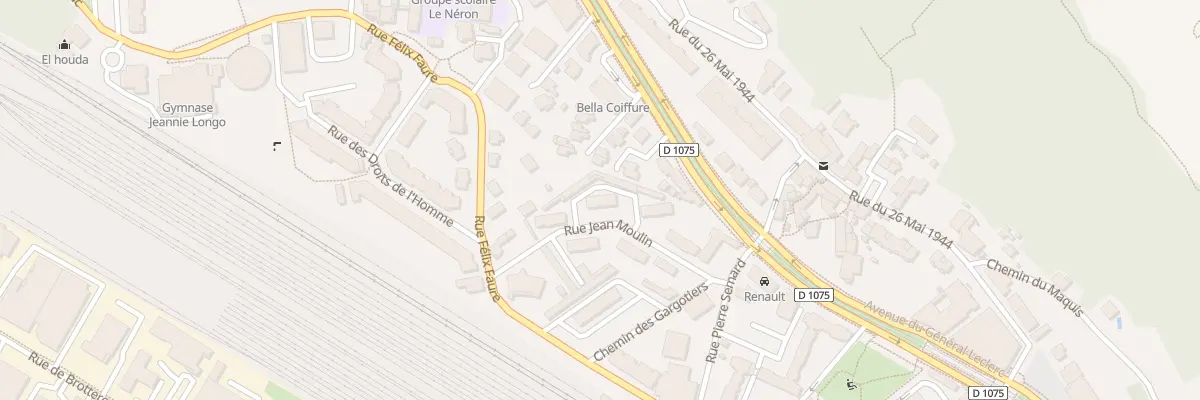 Plan du 6 Rue Jean Moulin à Saint-Martin-le-Vinoux