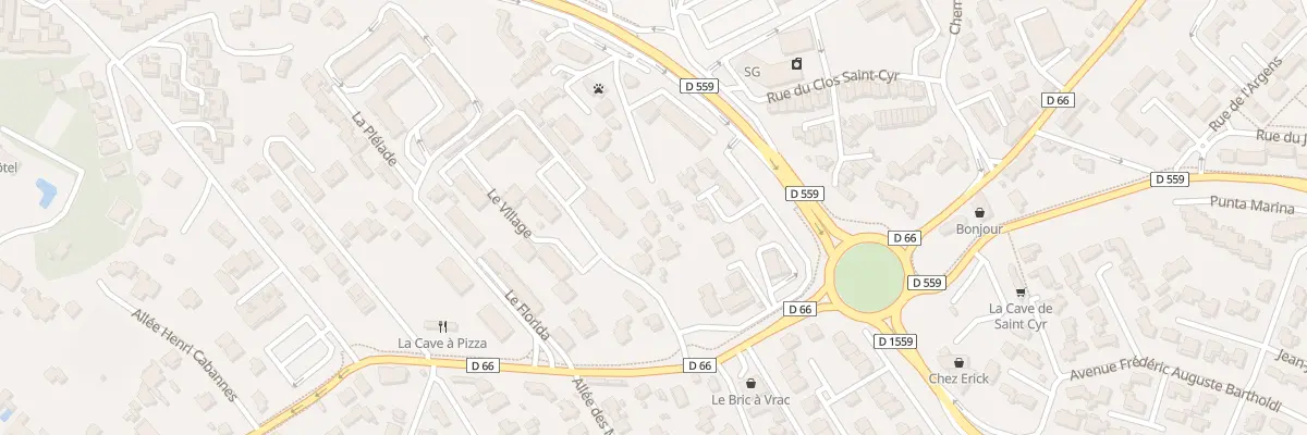 Plan du 90 Che de la Gavotte à Saint-Cyr-sur-Mer