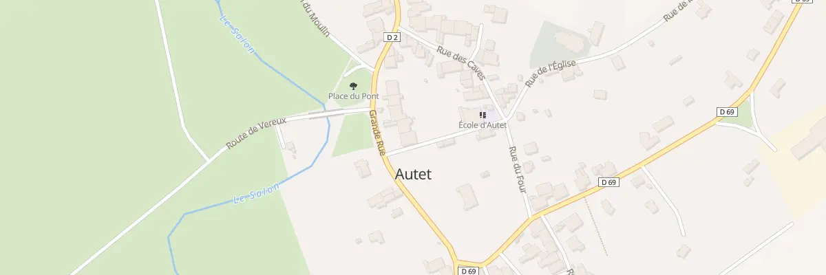 Plan du 15 Grande Rue à Autet