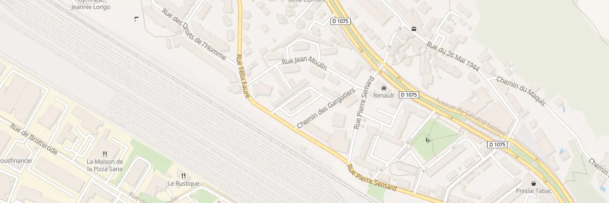 Plan du 138 Rue Félix Faure à Saint-Martin-le-Vinoux