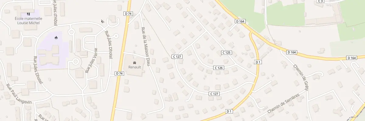Plan du 18 Rue des Mesanges à Neufchâteau