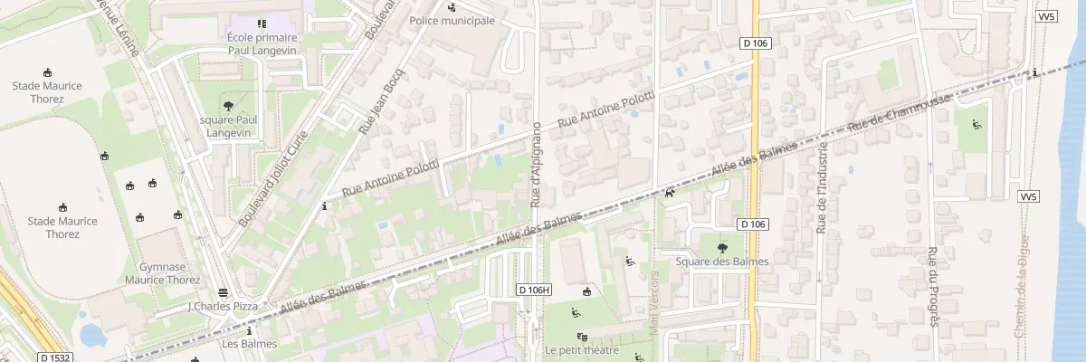 Plan du 4 Rue d’Alpignano à Fontaine