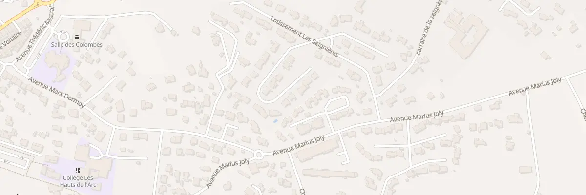 Plan du 42 Lot les Jardins des Seignières à Trets