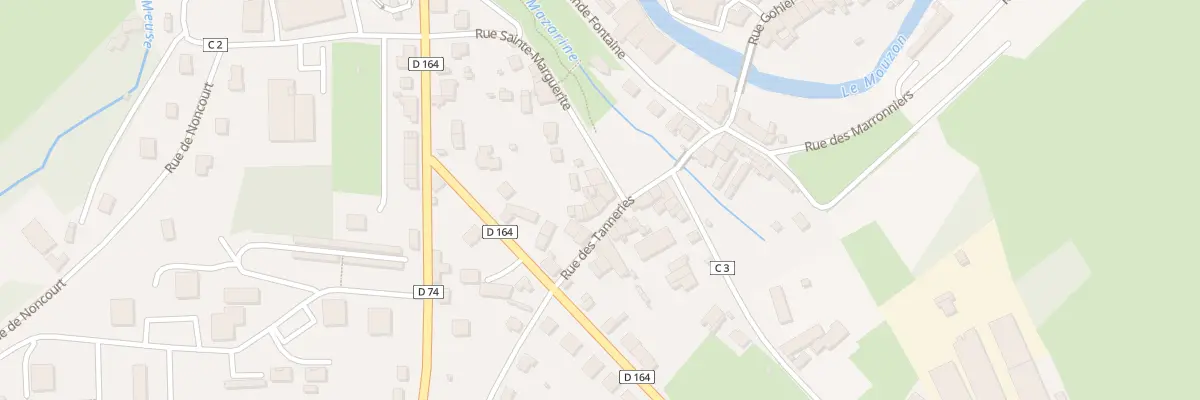 Plan du 8 Rue des Tanneries à Neufchâteau