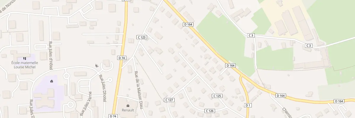 Plan du 13 Rue des Chardonnerets à Neufchâteau