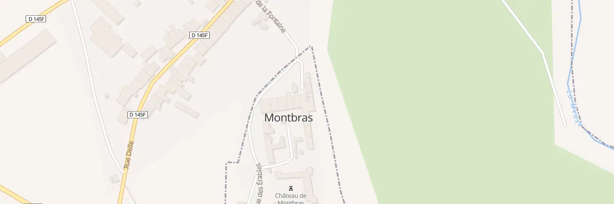 Plan du 6 Pl du Chateau à Montbras
