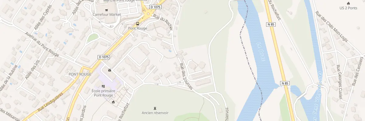 Plan du 9 Rue des Sources à Claix