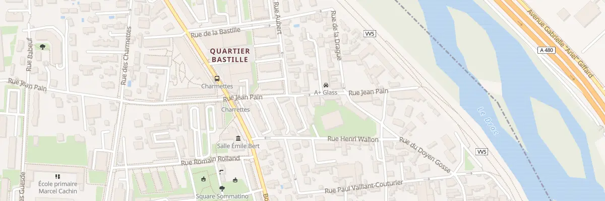 Plan du 5 Rue Jean Pain à Fontaine