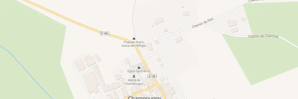 Plan du 4 Rue Chapelle à Champougny