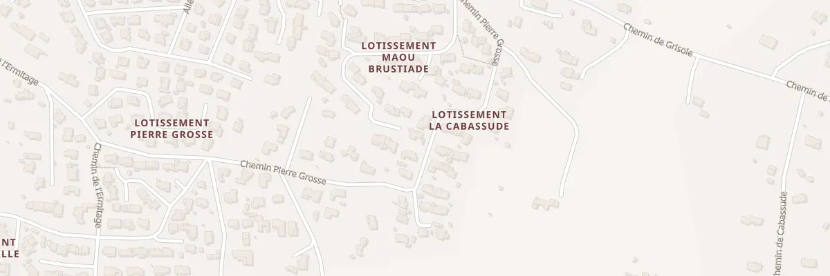 Plan du 31 Lot Maou Brustiade à Trets