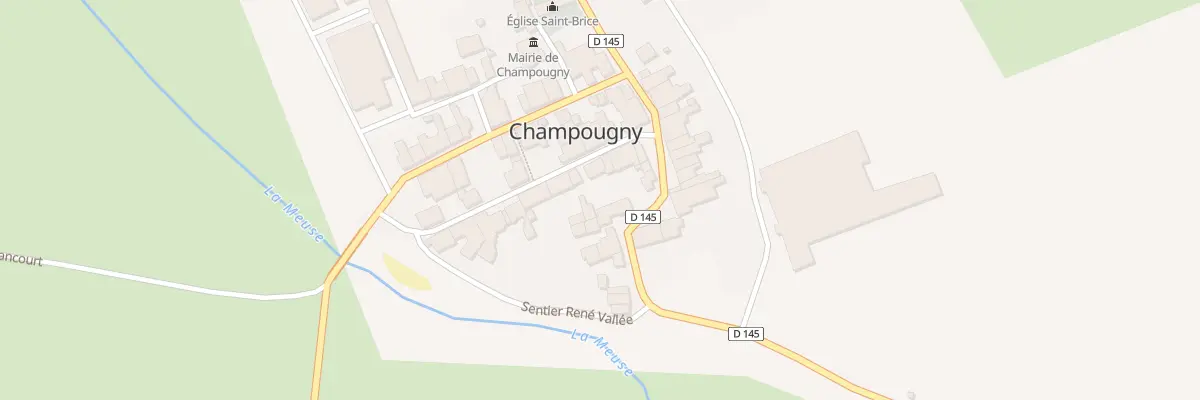 Plan du 6 Rue du Haut à Champougny