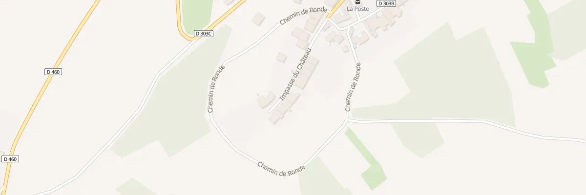 Plan du 10 Imp du Château à Laferté-sur-Amance