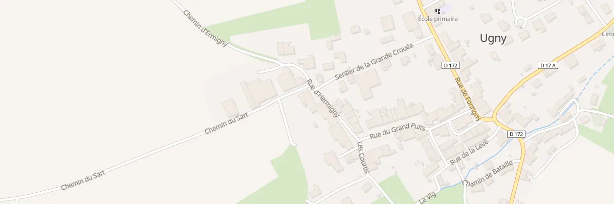 Plan du 9 Rue d’Hermigny à Ugny