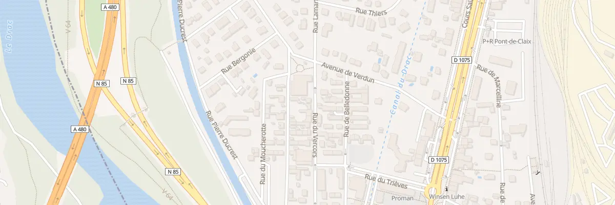 Plan du 27 Rue du Vercors au Pont-de-Claix