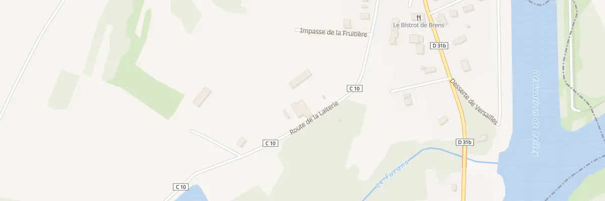 Plan du 441 Rte de la Laiterie à Brens