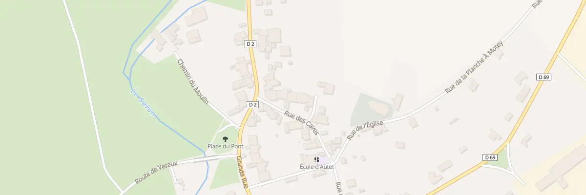 Plan du 8 Rue des Caves à Autet