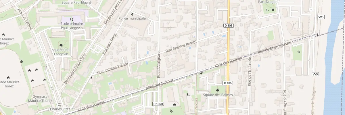 Plan du 15 Rue Antoine Polotti à Fontaine