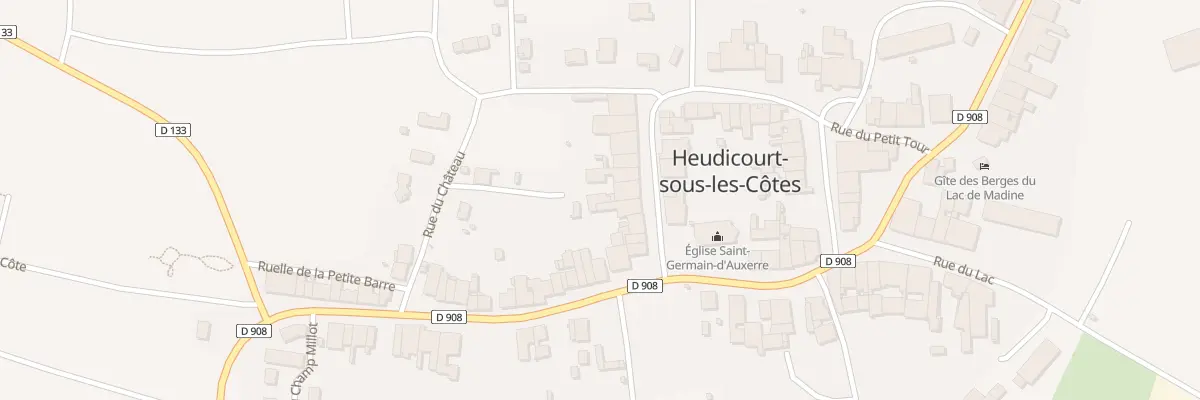 Plan du 5 Rue du Petit Tour à Heudicourt-sous-les-Côtes