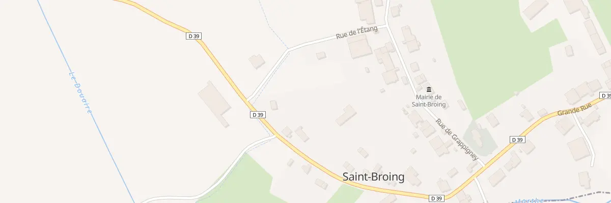 Plan du 22 Rue de Potey à Saint-Broing