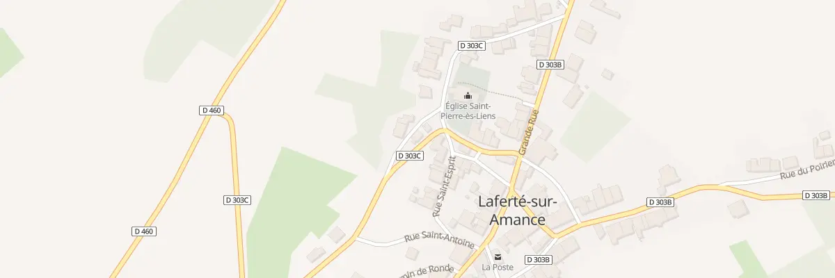Plan du 1 Rue Hipolyte Chauchard à Laferté-sur-Amance