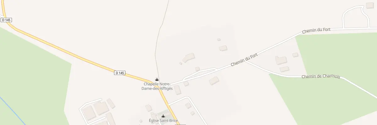 Plan du 1 Rte du Fort à Champougny