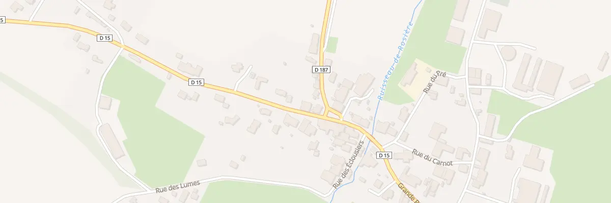 Plan du 4 Rte de Montagney à Sornay