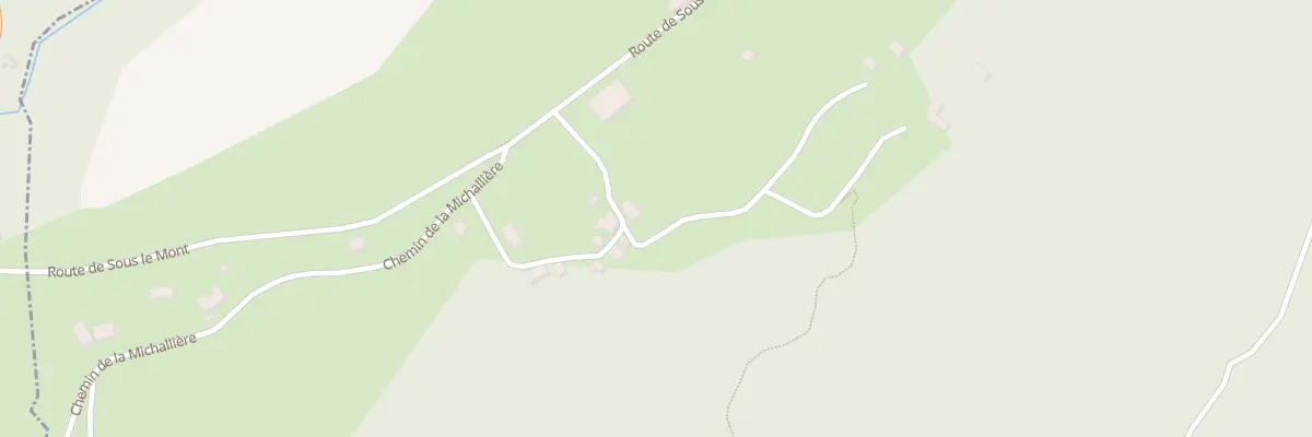 Plan du 107 Che de la Renardière à Voissant
