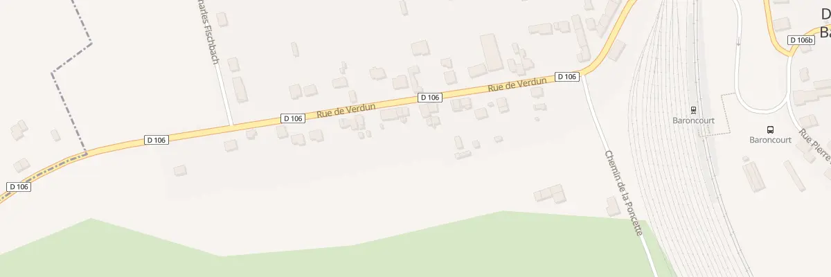 Plan du 23 Rue de Verdun à Dommary-Baroncourt