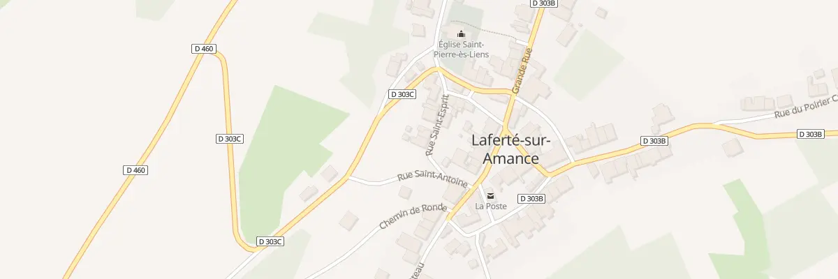 Plan du 7 Rue du Saint Esprit à Laferté-sur-Amance