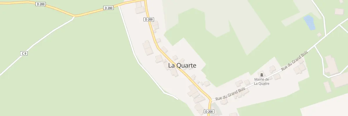 Plan du 10 Rue du Lavoir à La Quarte
