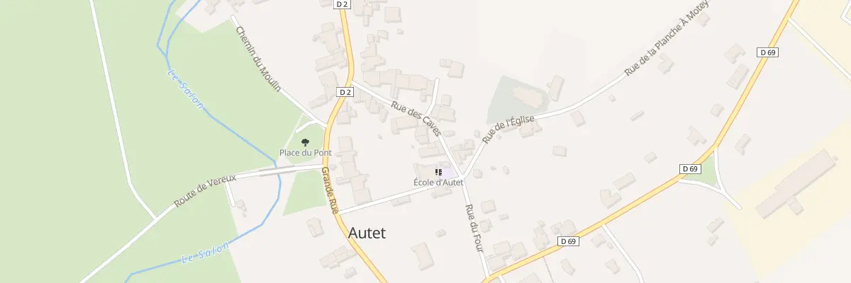 Plan du 7 Rue des Caves à Autet