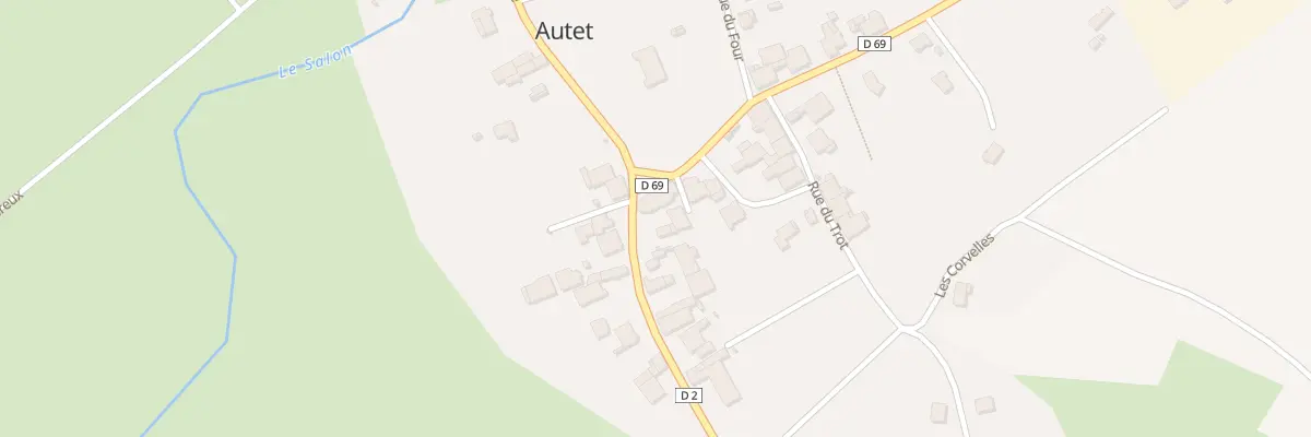 Plan du 2 Rue des Champs Choulots à Autet