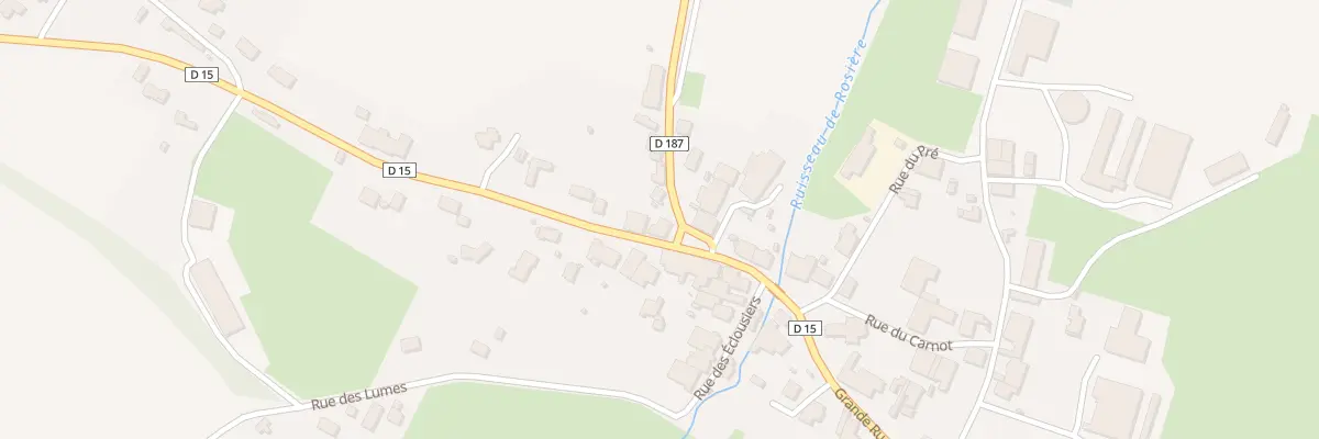 Plan du 2 Rte de Montagney à Sornay