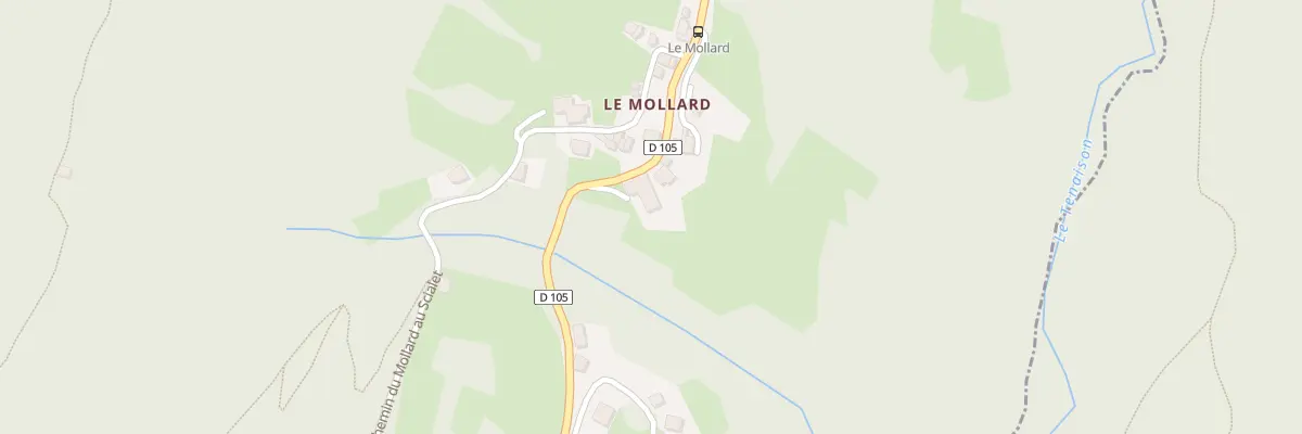 Plan du 1512 Rte de la Charmette à Proveysieux