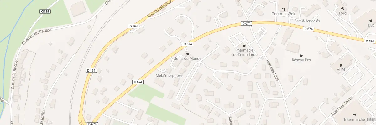 Plan du 212 Rue de l’Egalité à Neufchâteau
