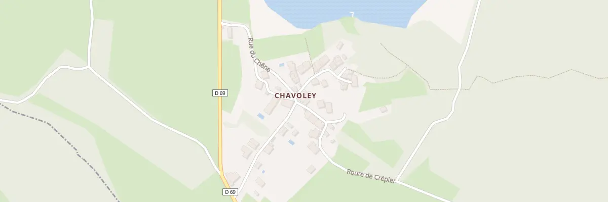 Plan du 5278 Chavoley à Ceyzérieu