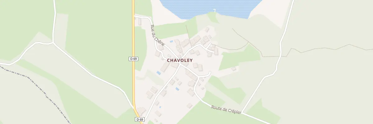 Plan du 5278B Chavoley à Ceyzérieu