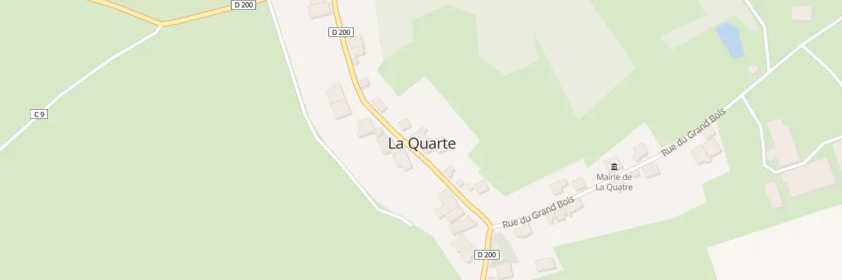 Plan du 8 Rue du Lavoir à La Quarte