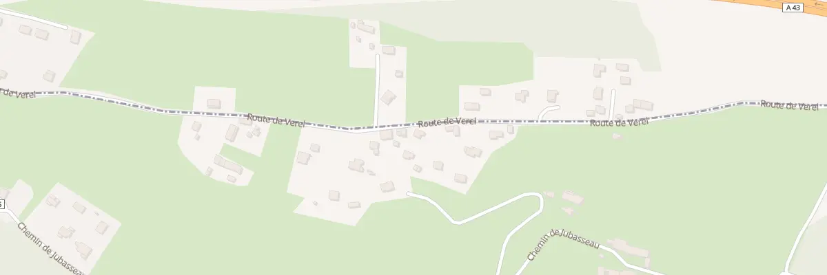 Plan du 620 Rte de Verel à Belmont-Tramonet