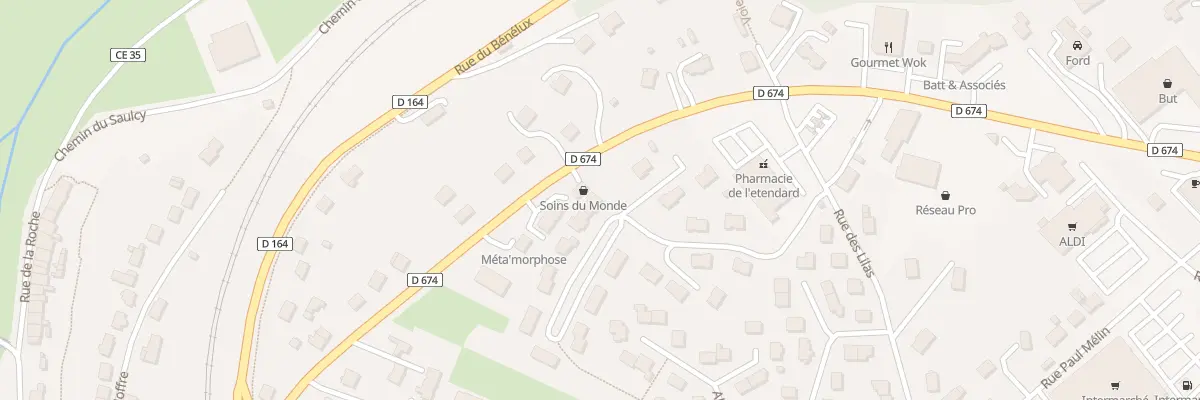 Plan du 226 Rue de l’Egalite à Neufchâteau