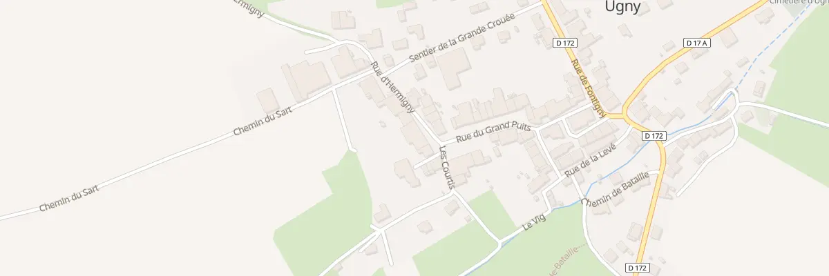 Plan du 3 Rue d’Hermigny à Ugny