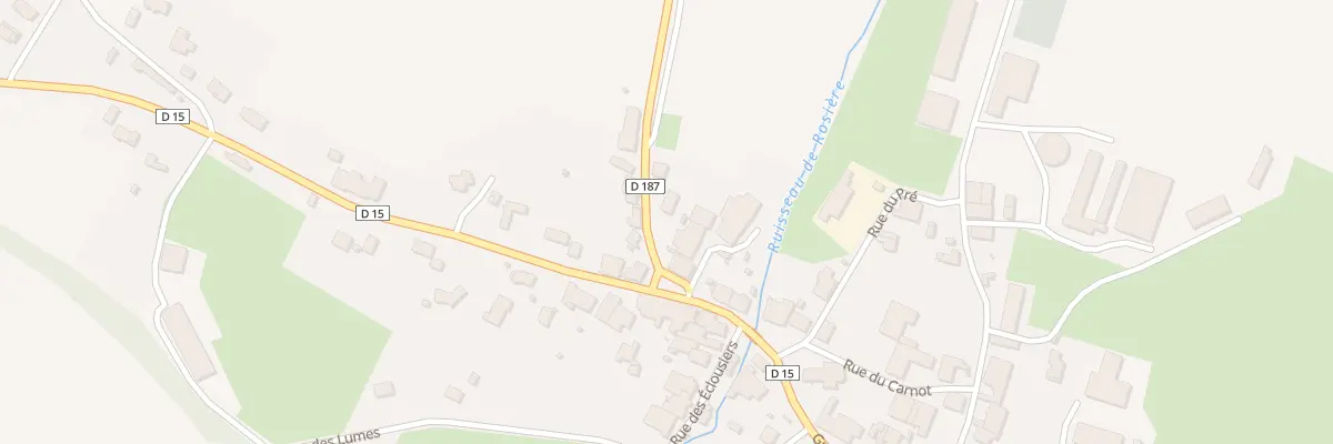 Plan du 2A Rte d’Hugier à Sornay