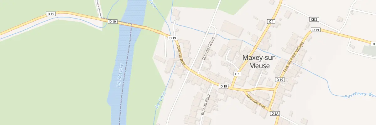 Plan du 9 Gr Grande Rue à Maxey-sur-Meuse