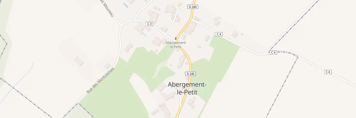 Plan du 2 Rue du Lavoir à Abergement-le-Petit