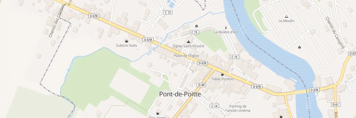Plan du 49 Grande Rue à Pont-de-Poitte