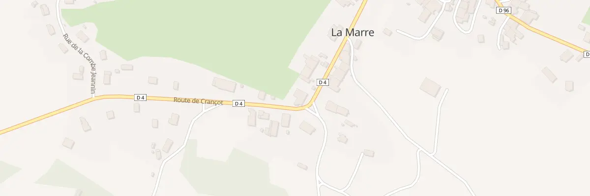 Plan du 18 Rte de Crançot à La Marre