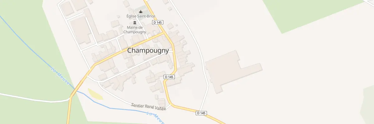 Plan du 13 Rue du Haut à Champougny