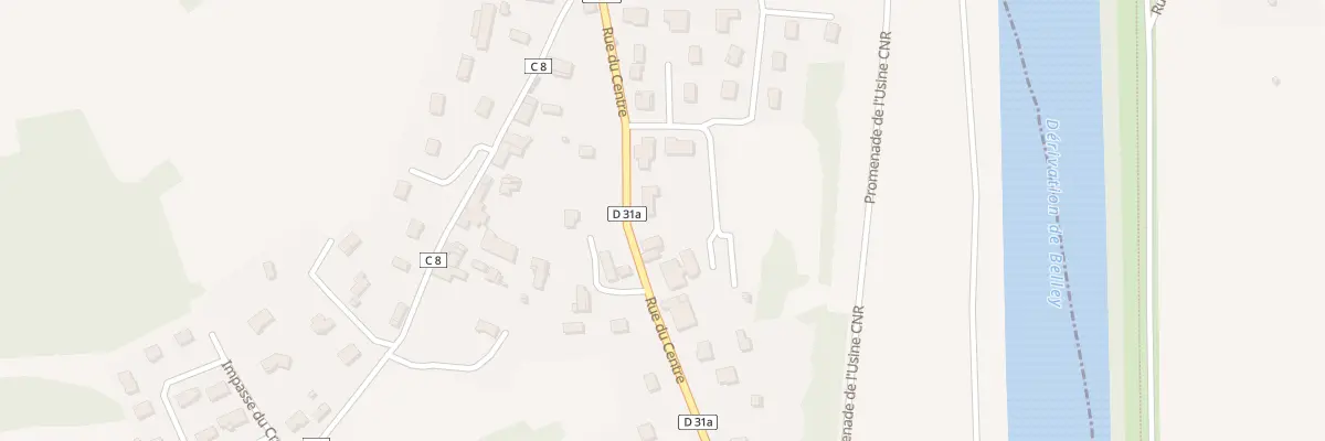 Plan du 524 Rue du Centre à Brens