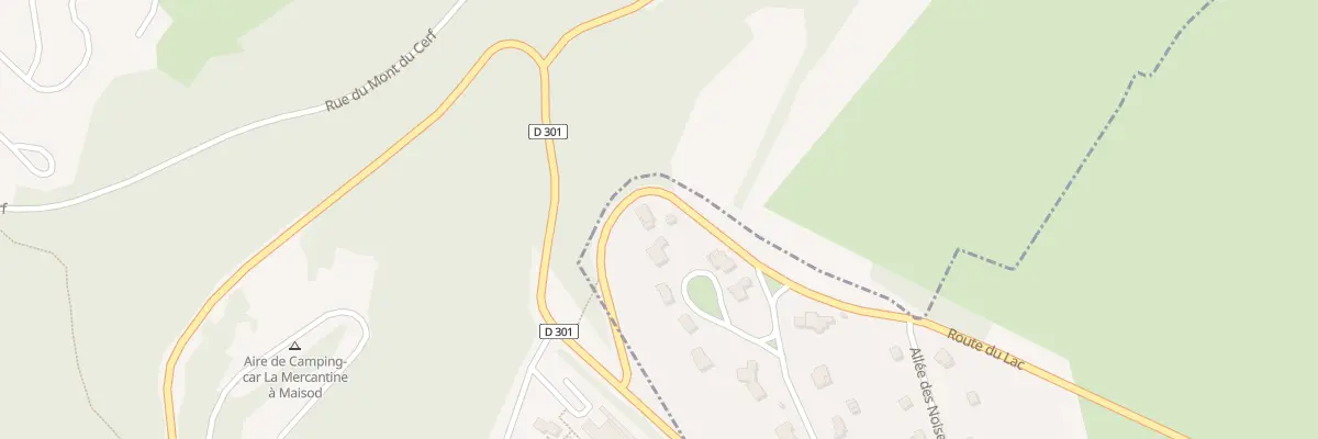Plan du 7 Rte du Lac à Charchilla